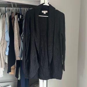 Barefoot Dreams Black Circle Cardi, NWOT